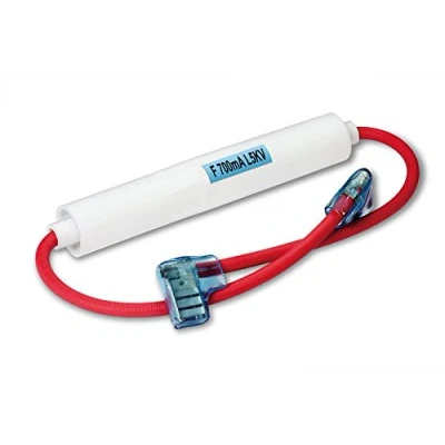 Imagen de Fusible micro ondas con cable y faston 6,3mm (0,70A/5Kv)