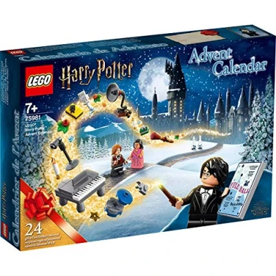 Imagen de LEGO 75981 Harry Potter Calendario de Adviento Navidad 2020, Miniset Contrucción del Baile Hogwarts
