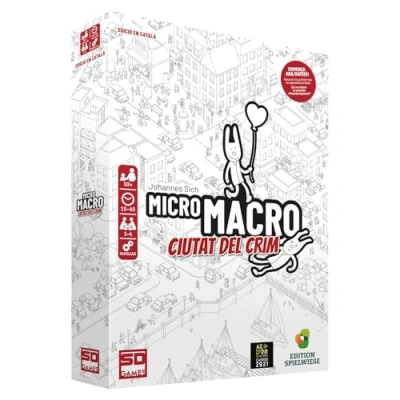 Imagen de SD GAMES Juego De Mesa Micro Macro. Ciutat del Crim