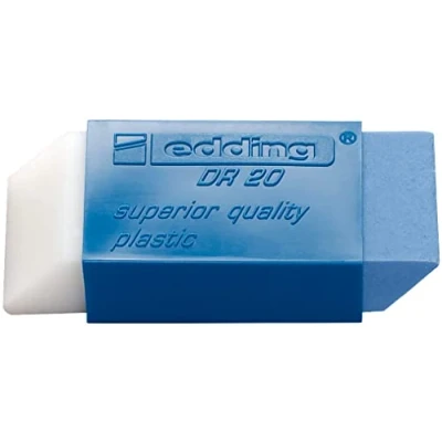 Imagen de EDDING Juego de 3 gomas borrar (plástico DR20, lápiz y tinta