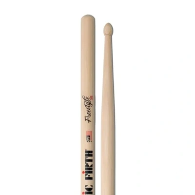 Imagen de Vic FIrth Baquetas de la serie American Concept Freestyle 5B Punta Madera