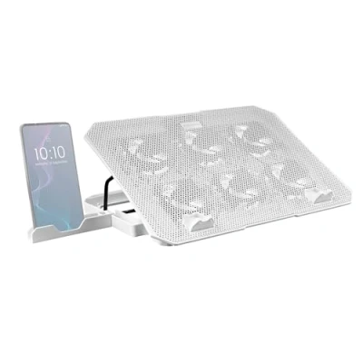 Imagen de Base Refrigeradora Y Stand Mars Gaming Mnbc23, Portátiles Hasta 16&quot;&quot; , Blanco