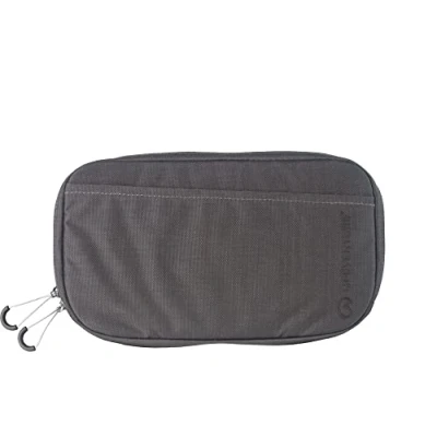 Imagen de Lifeventure Cartera de Viaje con Cinturón Dinero Protegida RFID, Bolsa Compacta, Viaje, Material Reciclable, Gris