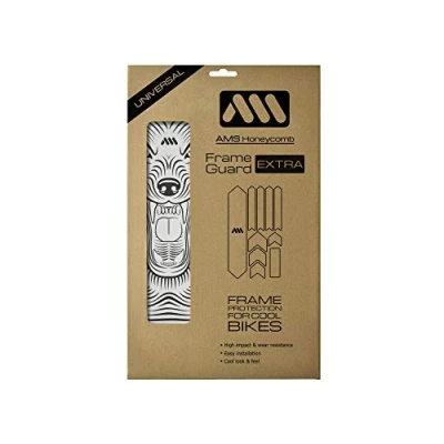 Imagen de All Mountain Style Protector Cuadro Bicicleta MTB Adhesivo Bici Modelo Extra con 10 Protectores Protege tu de Arañazos y Golpes