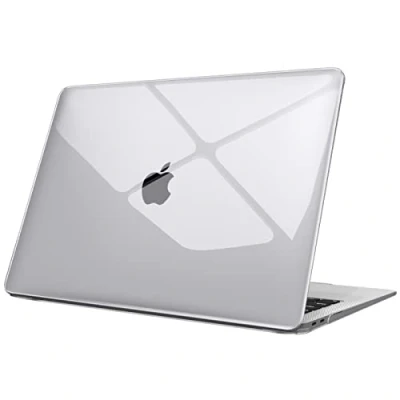Imagen de Fintie Funda para MacBook Air 13 Pulgadas A2337/A2179/A1932 (M1) (2020/2019/2018) Súper Delgada Carcasa Protectora de Duro con Pantalla Retina y Touch ID, Transparente