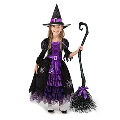 Imagen de Spooktacular Creations Bruja de Cuento Hadas Lindo la Vestuario Deluxe Set para niñas