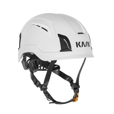 Imagen de KASK ZENITH X Air Casco de construcción, escalada y trabajo, rueda giratoria, talla 52 63 cm, sistema ventilación, color: blanco