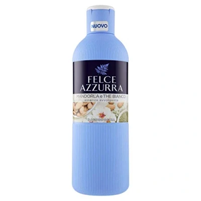 Imagen de Felce Azzurra Almendra y El Bianco Gel de ducha, 650 ml [el empaque puede variar]