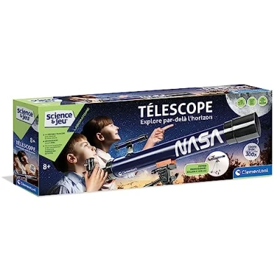 Imagen de Clementoni Telescopio NASA Explora el Espacio para niños de 8 años
