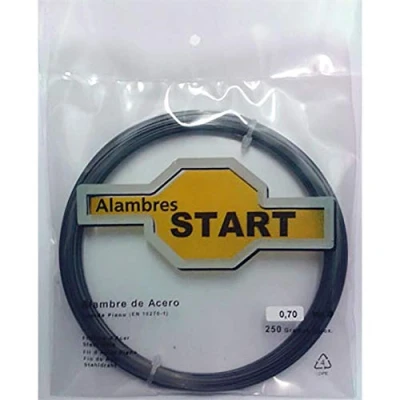Imagen de Alambres Start Jose A.Arnaldo al250120 Alambre cuerda piano 250 gr. 1.2 mm unidad