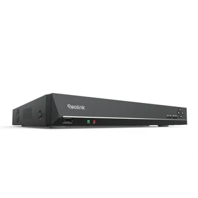 Imagen de Reolink NVR 36CH, Soporta Cámaras 16MP/12MP/4K/5MP, 3 Bahías para HDD (sin HDD), Sistema Alarma O/I, 36 Canales (Conmutador PoE Necesario), RLN36