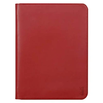 Imagen de Clairefontaine ES RHODIA 168122C Carpeta portadocumentos Rhodiarama Coquelicot para bloc de notas y cuadernos A4 o A4+ Tamaño cerrado 25,5 x 34 cm Funda tablet piel sintética