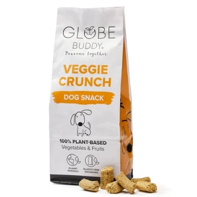 Imagen de Snack para Perros Globe Buddy Veggie Crunch con verdura y Fruta La elección sostenible Sin Cereales