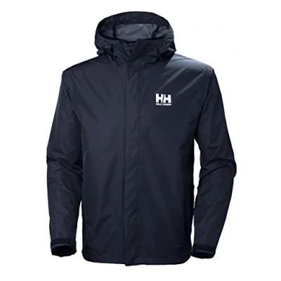 Imagen de Helly Hansen Seven J Jacket Chaqueta Impermeable, Azul Marino, 4XL Hombre