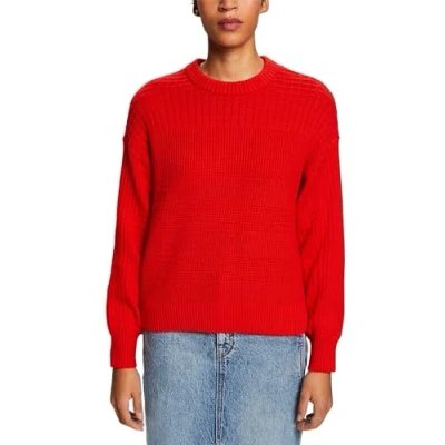 Imagen de ESPRIT 014ee1i313 Suéter, 630/Red, L para Mujer