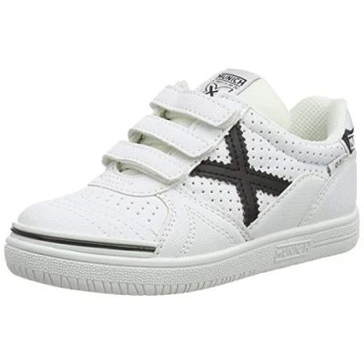 Imagen de Munich Unisex niños G 3 Kid VCO Profit, Zapatillas de Deporte, Blanco Negro, 29 EU