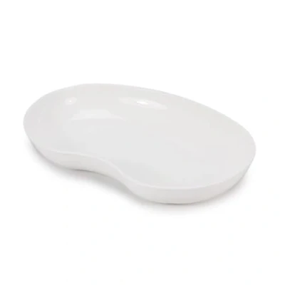 Imagen de Medi Inn Bandeja de plástico para riñones (1 unidad, reutilizable, apta alimentos, desinfectable, autoclave, estable y versátil), color blanco