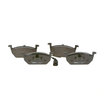 Imagen de BOSCH 0 986 494 721 Juego de pastillas freno Low Metallic con sensor desgaste incorporado Chapa antichirridos, clip émbolo norauto,