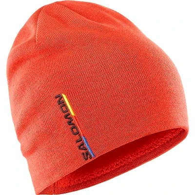 Imagen de Salomon Graphic Beanie Gorro Esqui Senderismo Snowboard Correr para Unisexo Protege del Viento y Frío, Ideal Actividades de Invierno al Aire Libre, Azul, Talla Unica
