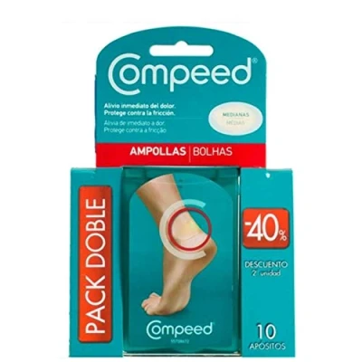 Imagen de COMPEED Apósitos Ampollas Pack Mediano 10 uds