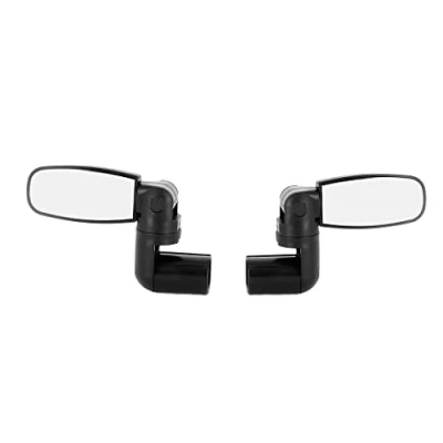 Imagen de ZEFAL Pack Spin 15 2 x Retrovisor Bicicleta Carretera Espejo Bici Manillar Reversible Izquierda o Derecha Irrompible cm2