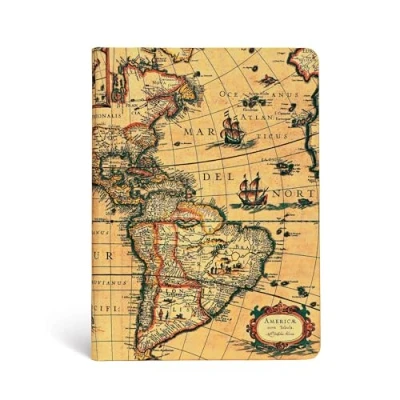 Imagen de Paperblanks Western Hemisphere MIDI Lined: Hardcover (Early Cartography)