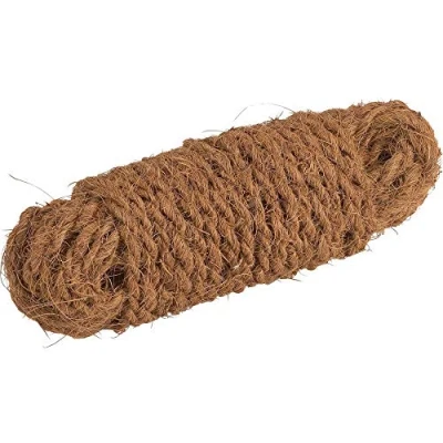 Imagen de Meister 9968800 Cuerda de Coco para encuadernar, Decorar y embalar, Material encuadernación Apto Plantas, Resistente a desgarros la Intemperie, Fibras Naturales,