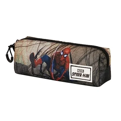 Imagen de Marvel Spiderman Webslinger Estuche Portatodo Cuadrado FAN 2.0, Multicolor, 21 x 8 cm