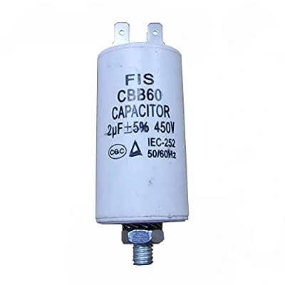Imagen de Condensador para motor de arranque 2uF 450V 50/60 Hz 4 terminales
