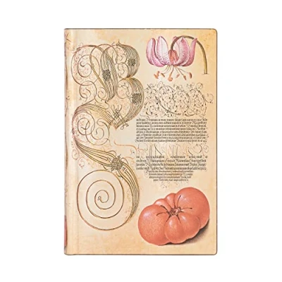 Imagen de Libreta Flexi Paperblanks Mini Rayada Lirio Y Tomate