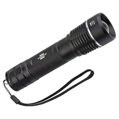 Imagen de Brennenstuhl LuxPremium linterna LED recargable TL 1201 AF IP67 / lámpara de mano con brillante CREE (foco infinitamente variable, 1200lm, 210m alcance luz, máx. 31h duración luz)