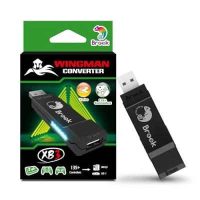 Imagen de Brook Wingman XB 3 Converter Desata el poder de los juegos multiplataforma, adaptador mando inalámbrico para las nuevas consolas Series X/S, One y PC (X Input), admite reasignación turbo