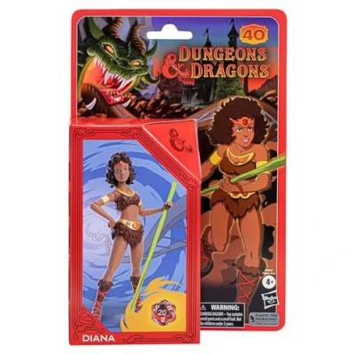 Imagen de Dungeons &amp; Dragons, Figura de la Serie Animada clásica, Diana The Acrobat a Escala 15 cm, Juguetes D&amp;D,F4883