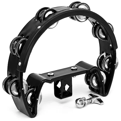 Imagen de Tiger TAM70 BK Pandereta, color negro