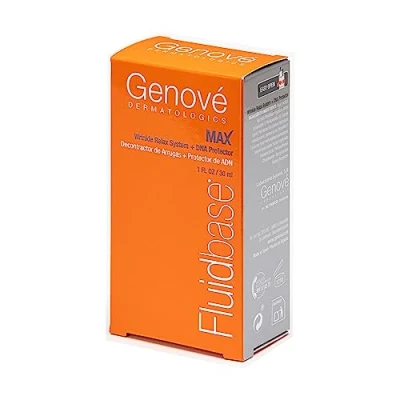 Imagen de Fluidbase MAX Crema Facial Antiarrugas Reduce las Arrugas de Expresión Atenúa los Signos del Envejecimiento y Protege el ADN Celulas la piel 30 ML