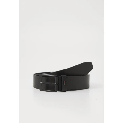Imagen de Tommy Hilfiger Hombre Cinturón Adan 3,5 cm de piel, Negro (Black), 95