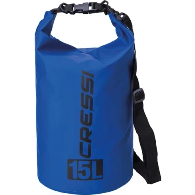 Imagen de Cressi Unisex Adulto Bolsas Estancas Multiuso, Azul Oscuro, 15 L