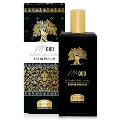 Imagen de Helan, M Oud Perfume Fresco Cítrico para Hombre, Elegante y Misterioso Eau de Parfum Hombre con Notas Aromáticas Tabaco Ideal como Regalo 100 ml Made in Italy