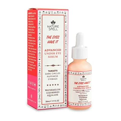Imagen de Nature Spell Advanced Sérum para debajo de los ojos con sandía y bayas Goji 30 ml Objetivos las ojeras
