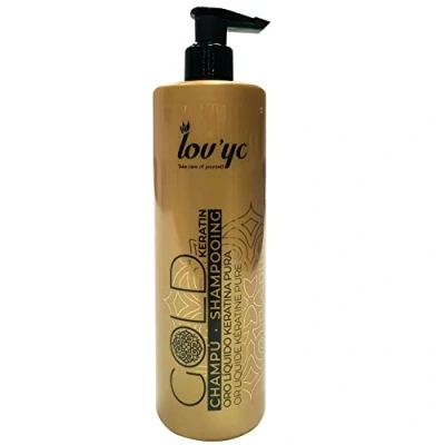 Imagen de Lov&#039;yc Champu Gold Keratina Pura 500 ml