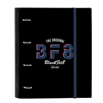Imagen de Carpeta 4 Anillas de 35 mm Blackfit8 Urban con 100 Hojas A4, 270x35x320