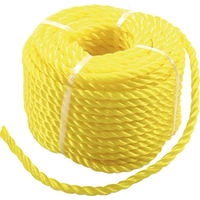 Imagen de BGS Diy 80805 Cuerda de plástico / multiuso 6 mm x 20 m amarilla