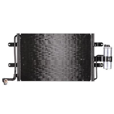 Imagen de THERMOTEC KTT110003 Condensador con secador 590 X 361 16 mm Aluminio AUDI: A3 Hatchback, Sportback, TT Coupé, VOLKSWAGEN: Golf 4 norauto,
