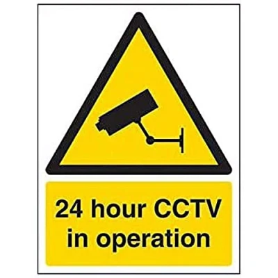 Imagen de Señal VSafety Notice, CCTV In Operation Retrato 150 mm x 200 Plástico rígido de 2
