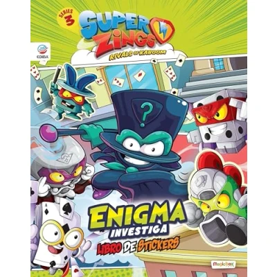 Imagen de Libro de Stickers Superzings Series 3 España
