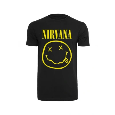 Imagen de Merchcode Nirvana Lithium TEE Camiseta estampada, Hombre, Talla: XL, Black