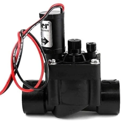 Imagen de Riegoprofesional Electroválvula PGV 101 9V 1&quot; Hunter con regulador de caudal