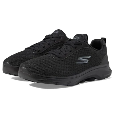 Imagen de Skechers Go Walk 7 Clear Path, Tenis Bajos Mujer, Black, 35.5 EU