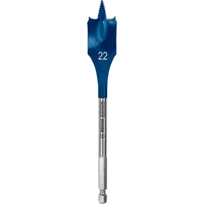 Imagen de Bosch Professional 1x Brocas fresadoras planas Expert SelfCut Speed (para Madera blanda, Aglomerado, Ø 22,00 mm, Longitud 152 accesorios Taladro de impacto rotativo)
