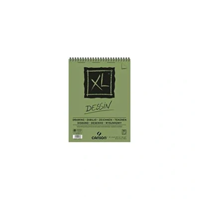 Imagen de Canson 85641 Álbum en espiral, lado corto, XL, Drawing, A3, 50 hojas, 160 g